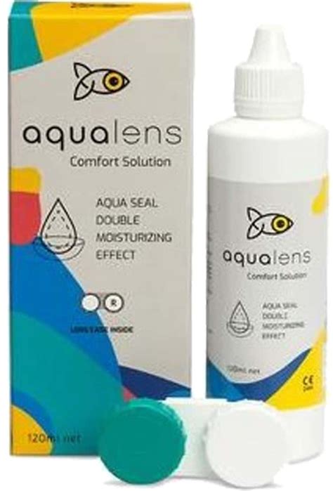 Buy AQUALENS COMFORT CONTACT LENS SOLUTION (LENS CARE FREE) BOTTLE OF ...