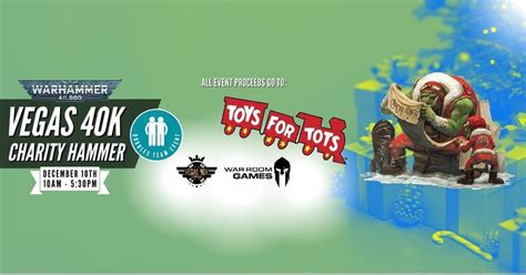 Vegas 40k Charity Hammer 2023, War Room Games, Nellis Afb, 10 December ...