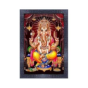 pnf Poster And Frames Ganesh Ji Wall Painting With Acrylic Sheet | For ...
