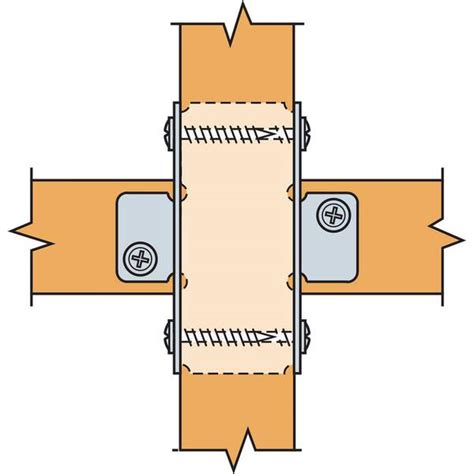 RTR ZMAX Galvanized Rigid Tie Connector for Nominal India | Ubuy