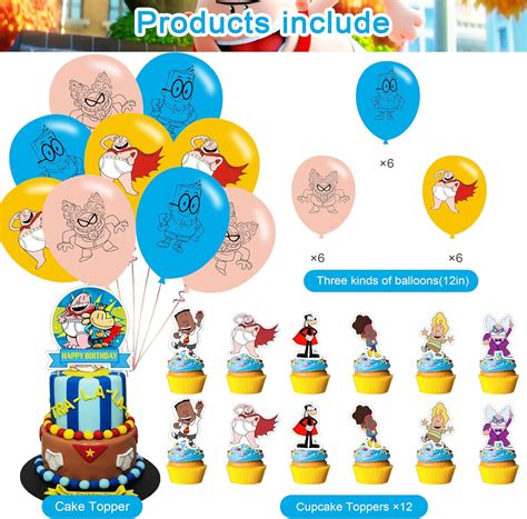 THREEMAO Captain Underpants Party Decorations,Birthday Party India | Ubuy