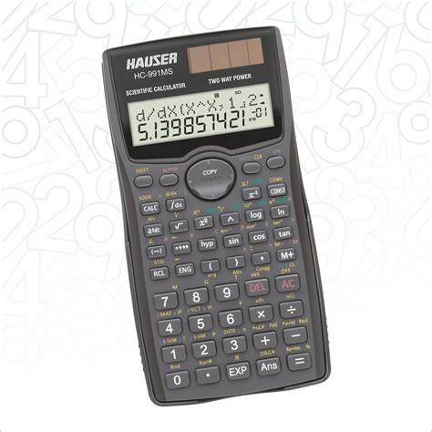 Hauser HC-991 MS Scientific Calculator | 401 Functions with 40 ...