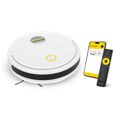 Kärcher RCV 2 Robotic Vacuum Cleaner with Navigation and Remote Control ...