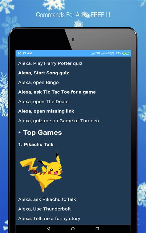 Commands for Amazon Alexa - App on Amazon Appstore