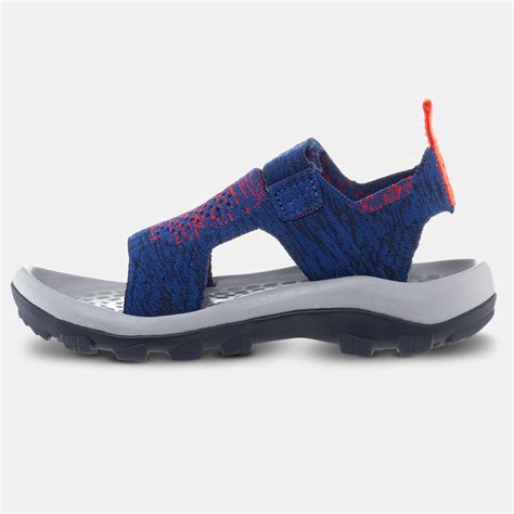 Kids’ Hiking Sandals MH120 - Jr size 10 TO Adult size 6 - Dark Blue