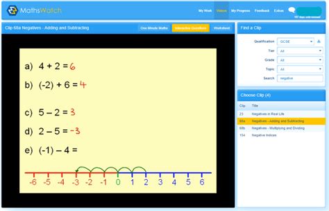 Image result for MathsWatch VLE