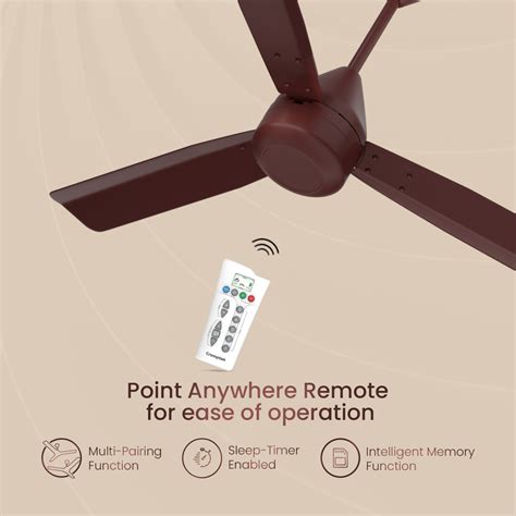 Crompton Energion Cromair Remote BLDC Ceiling Fan: Shop Crompton ...