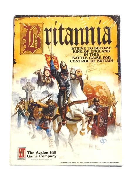Britannia Avalon Hill Strategy and war Board Games – Collectors Crossroads