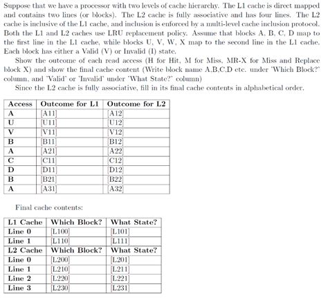 Image result for Multi-Level Cache