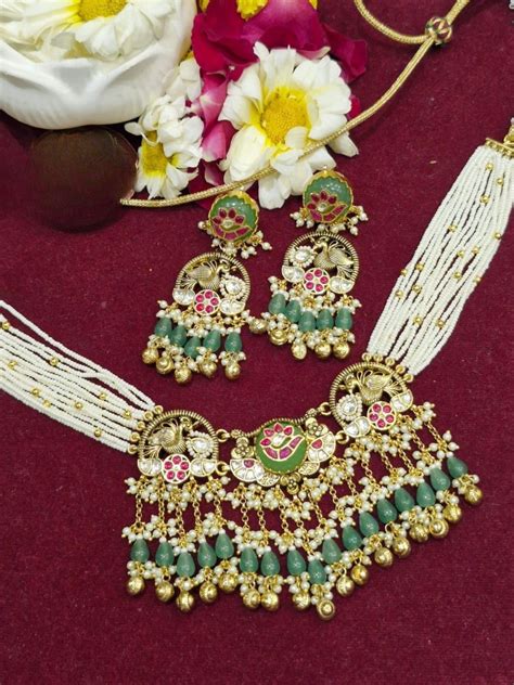 ZOYA JADAU JEWELLERY SET – HOUSE OF PRANIV
