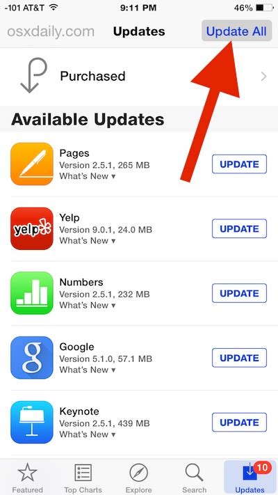 iOS Download Update 的图像结果