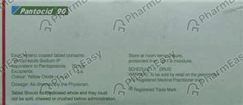 Pantocid 20 MG Tablet (10): Uses, Side Effects, Price & Dosage | PharmEasy