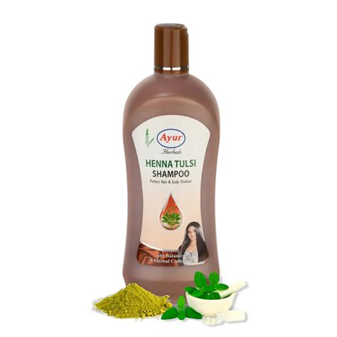 Henna Tulsi Shampoo – Ayur Herbals