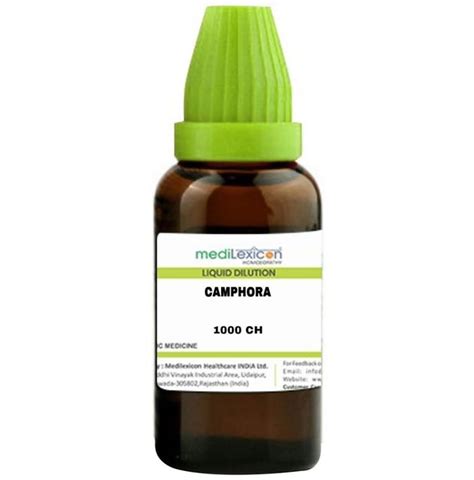 Medilexicon Camphora Dilution – AYUSH Upchar