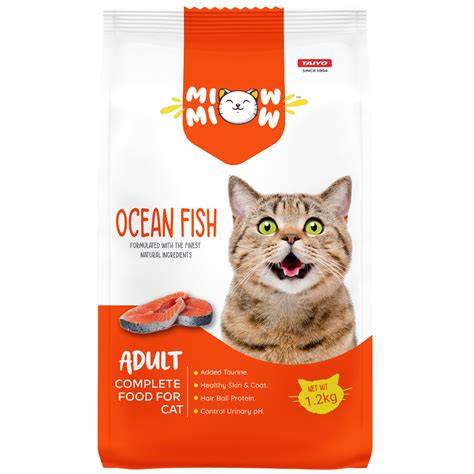 Taiyo Miow Miow Ocean Fish Adult Cat Dry Food – ShakeHands