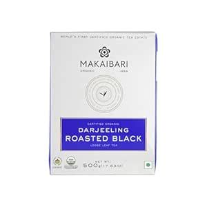 Makaibari Darjeeling Roasted Black | 500 gms Loose Leaf Tea | Roasted ...