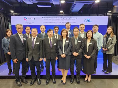 HKIIT and ASL sign MoU to nurture IT talent