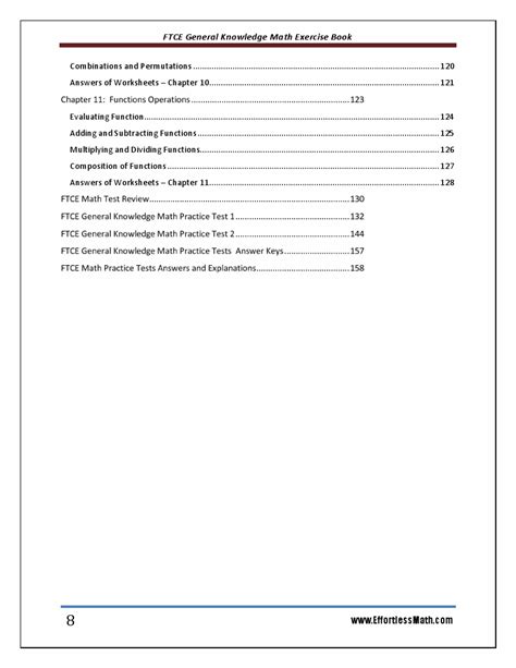 FTCE General Knowledge Math 的图像结果
