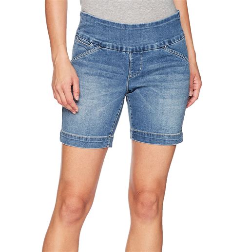 Womens Denim Shorts Bermuda at Adam Goudeau blog