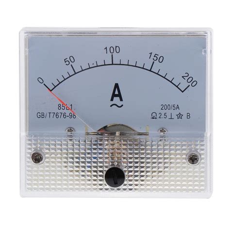XOXOX AC 85L1 Analog Panel Current Ampere Ammeter Gauge Ampere Meter 0 ...