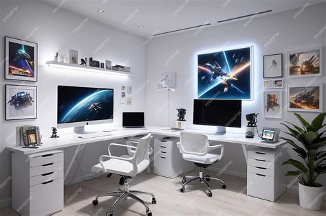 Image result for Black Wall LED Computer