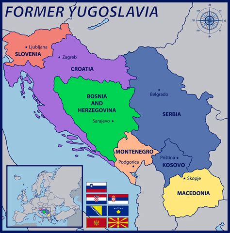 Map Of Bosnia And Surrounding Countries