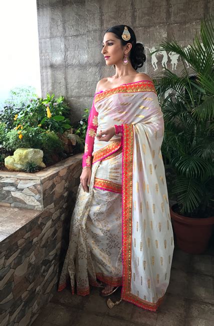 Here’s how to give the sari a modern update
