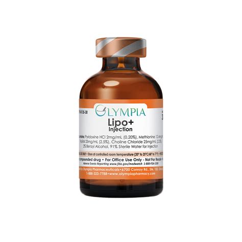 Compounded Lipotropic Injections for Weight Loss at Olympia