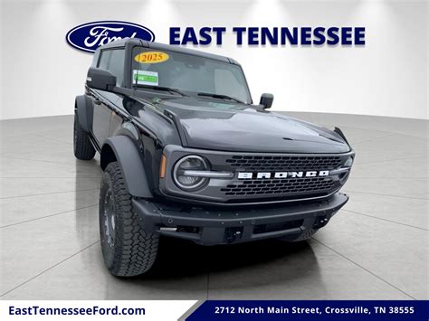 New 2025 Ford Bronco Badlands® 4 Door in Crossville #3774427X | East Tennessee Ford