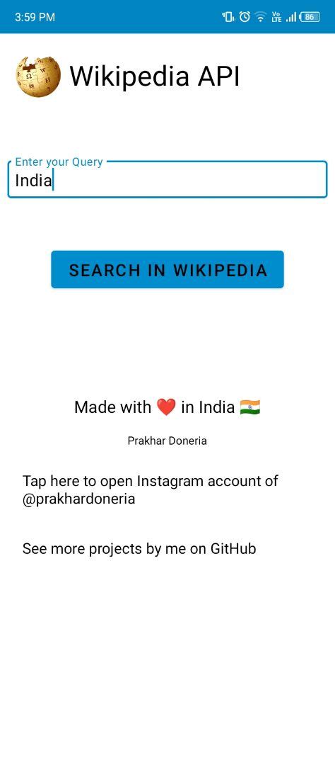 Sketchub • Wikipedia API