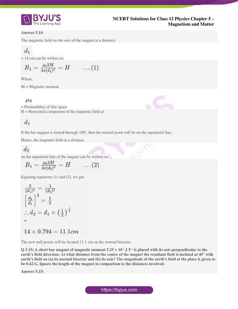 Image result for Question Bank Physics Class 12 Solution Unit 5 Lesson 5