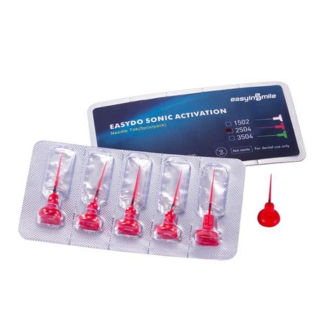 Buy SNAWOP Easydo Sonic Activation System Needle Tips 60PCS Endodontic ...