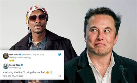 ‘You Bring The Fire, I’ll Bring The Smoke!’ Snoop Dogg Jokes With Elon ...