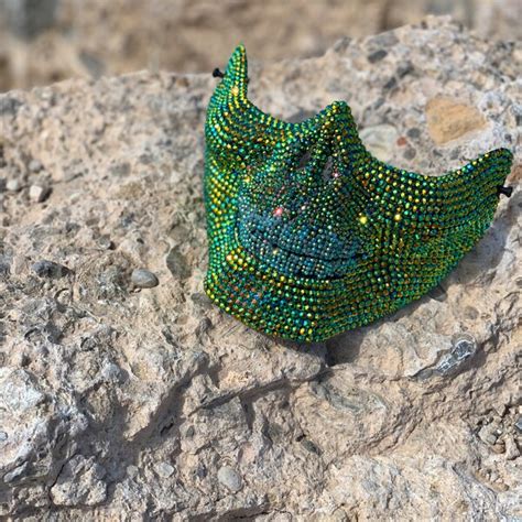 Full Rhinestone Mask Tutorial 的图像结果