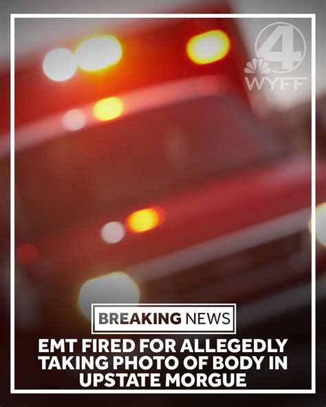 WYFF News 4 - EMT fired for allegedly taking photo of body... | Facebook