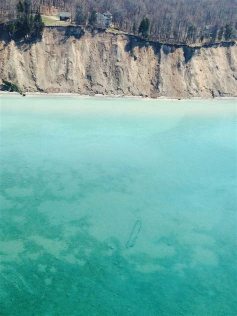 Shipwrecks Ahoy: Coast Guard Shares Pics From Crystal-Clear Lake ...