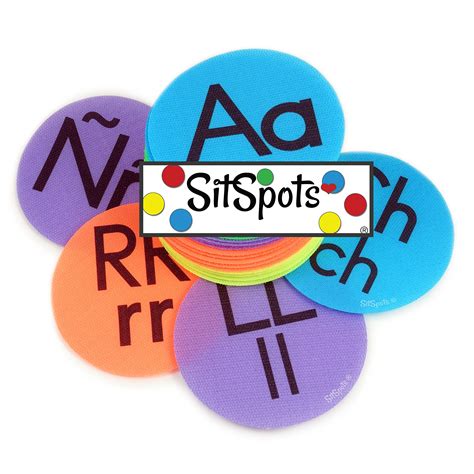 Buy SitSpots® Alphabet A-Z Carpet Spots for Classroom | The Original ...