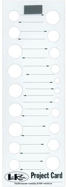 Image result for Organize Thread Loran Project Card