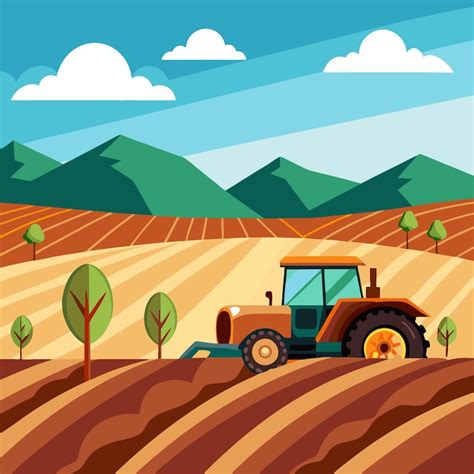 Plowed field ready Vectors - Download Free High-Quality Vectors from ...