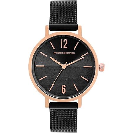 French Connection Analog Black Dial Women's Watch-FCN0001D : Amazon.in ...