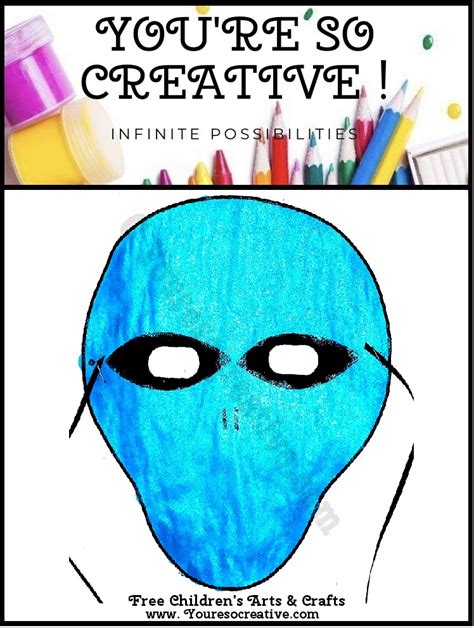 Image result for Alien Mask Craft