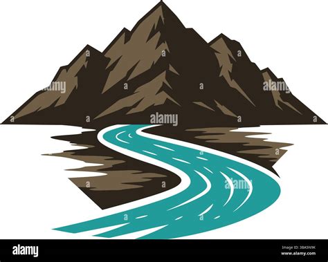 River trekking Stock Vector Images - Alamy
