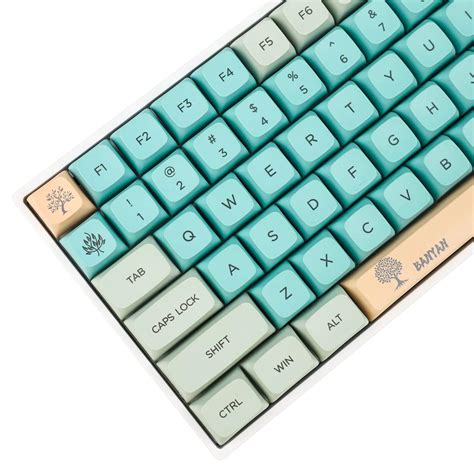 YMDK Banyan Keycaps 126 Key Dye Sub ZDA PBT Keycap Similar to XDA ...