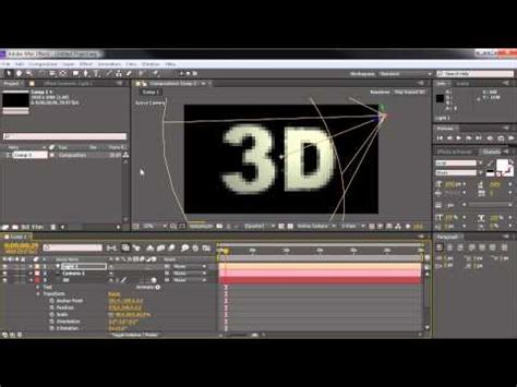 Image result for 3D Text After Effects Tutorial