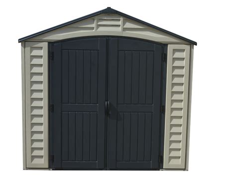 DuraMax 15X8 Apex Pro Vinyl Shed with Foundation [40216] | Free Shipping
