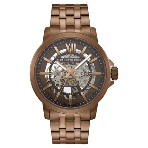 Buy Online Kenneth Cole Analog Brown Dial Watch for Men - kc50779007mn ...