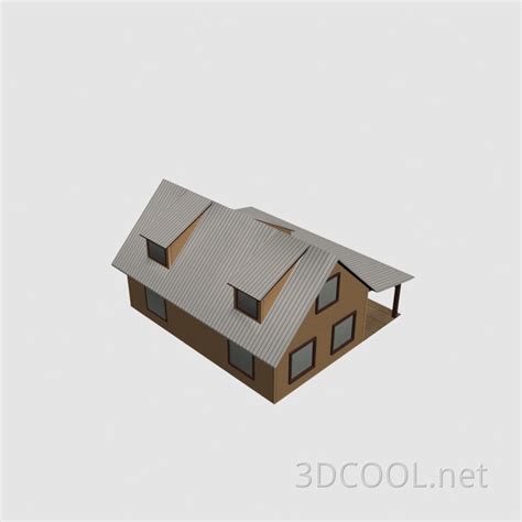 小房子-3D模型-模匠网,3D模型下载,免费模型下载,国外模型下载