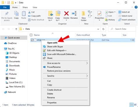 Image result for How to Open Win Dat File