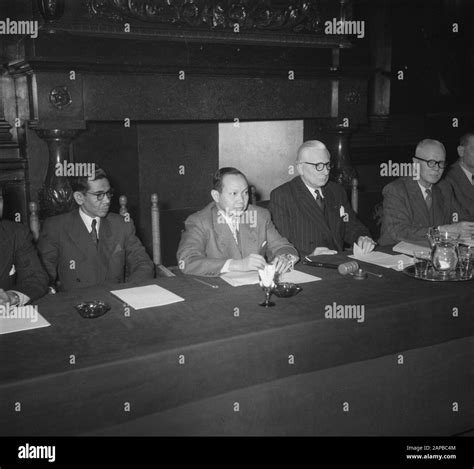 Beginning Dutch-Indonesian Conference The Hague Date: January 15, 1952 ...