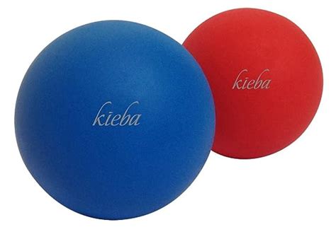 Kieba DuPont Massage Firm Lacrosse Balls for Myofascial Release ...